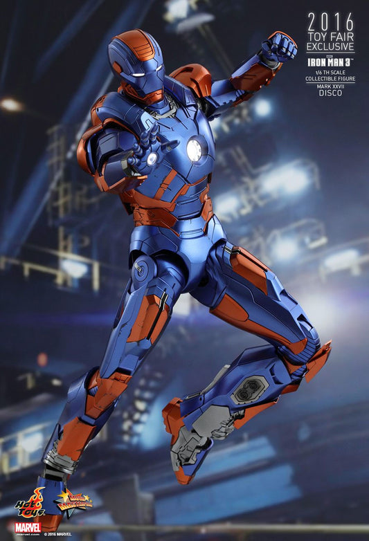 Hot Toys MMS371 - Marvel Comics - Iron Man 3 - Iron Man Disco Mark 28