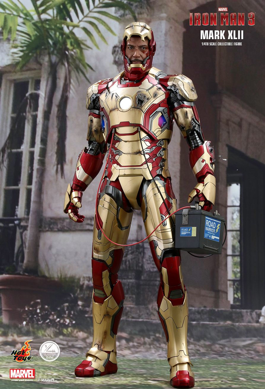 Hot Toys QS007 - Marvel Comics - Iron Man 3 - Iron Man Mark 42 Standard Version