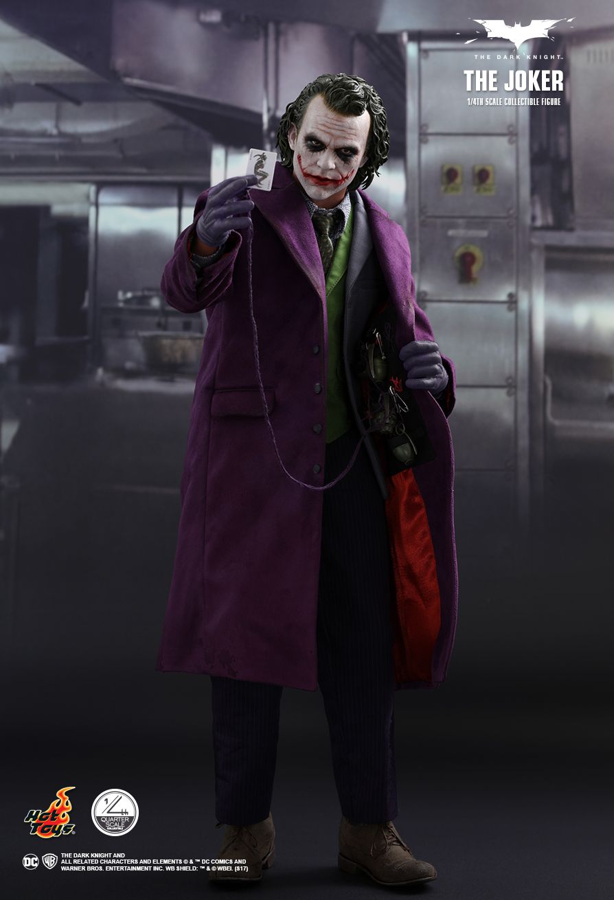 Hot Toys QS010B - DC Comics - The Dark Knight - The Joker Deluxe Version