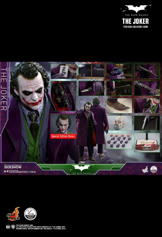 Hot Toys QS010B - DC Comics - The Dark Knight - The Joker Deluxe Version