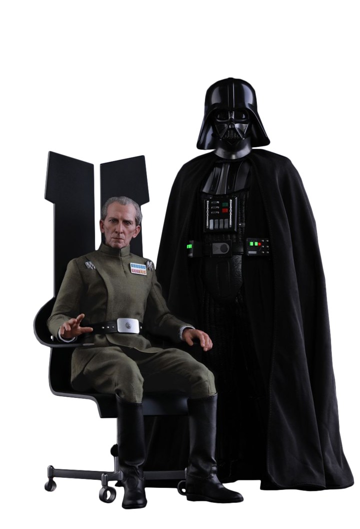 Hot Toys MMS434 - Star Wars 4 : A New Hope - Grand Moff Tarkin & Darth Vader