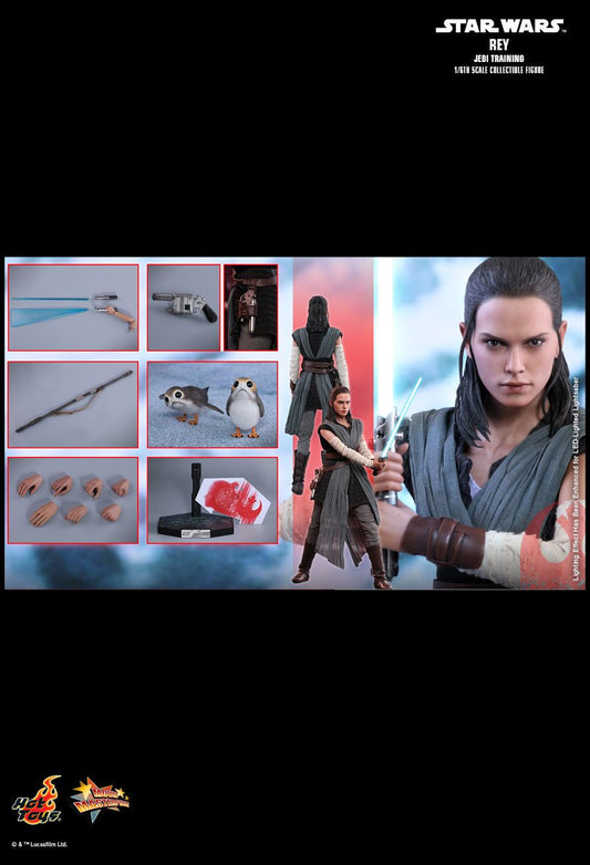 Hot Toys MMS446 - Star Wars : The Last Jedi - Rey Jedi Training