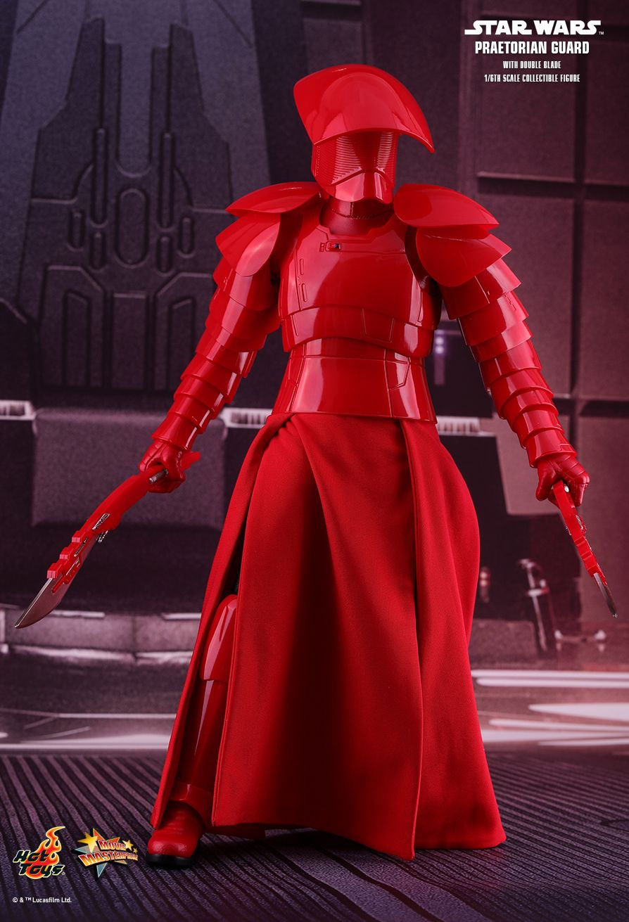 Hot Toys MMS454 - Star Wars : The Last Jedi - Praetorian Guard With Double Blade【Back-Order】