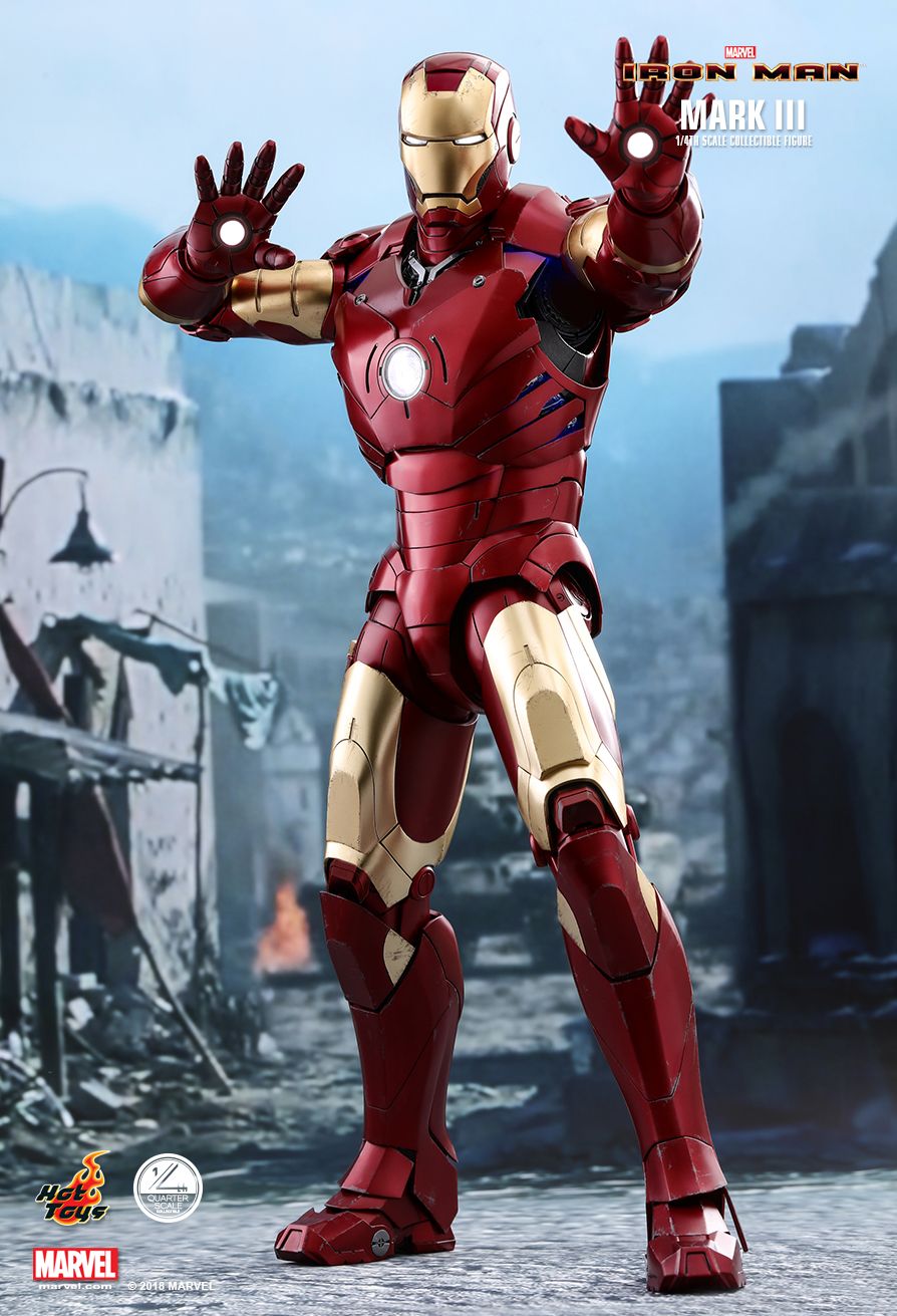 Hot Toys QS011 - Marvel Comics - Iron Man - Iron Man Mark 3