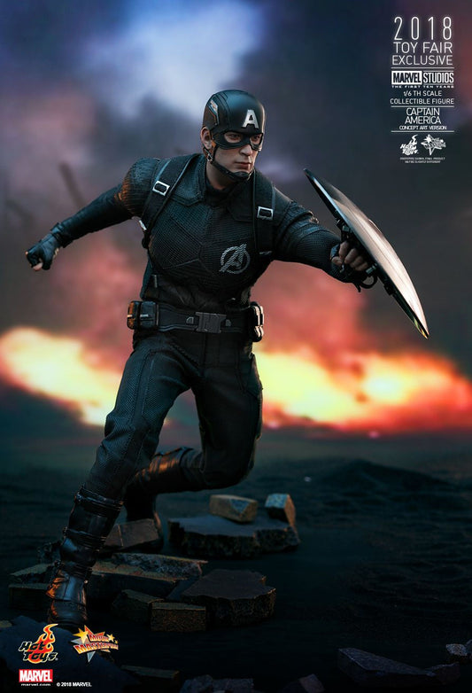 Hot Toys MMS488 - Marvel Comics - Marvel Studios : The First Ten Years - Captain America Concept Art Version