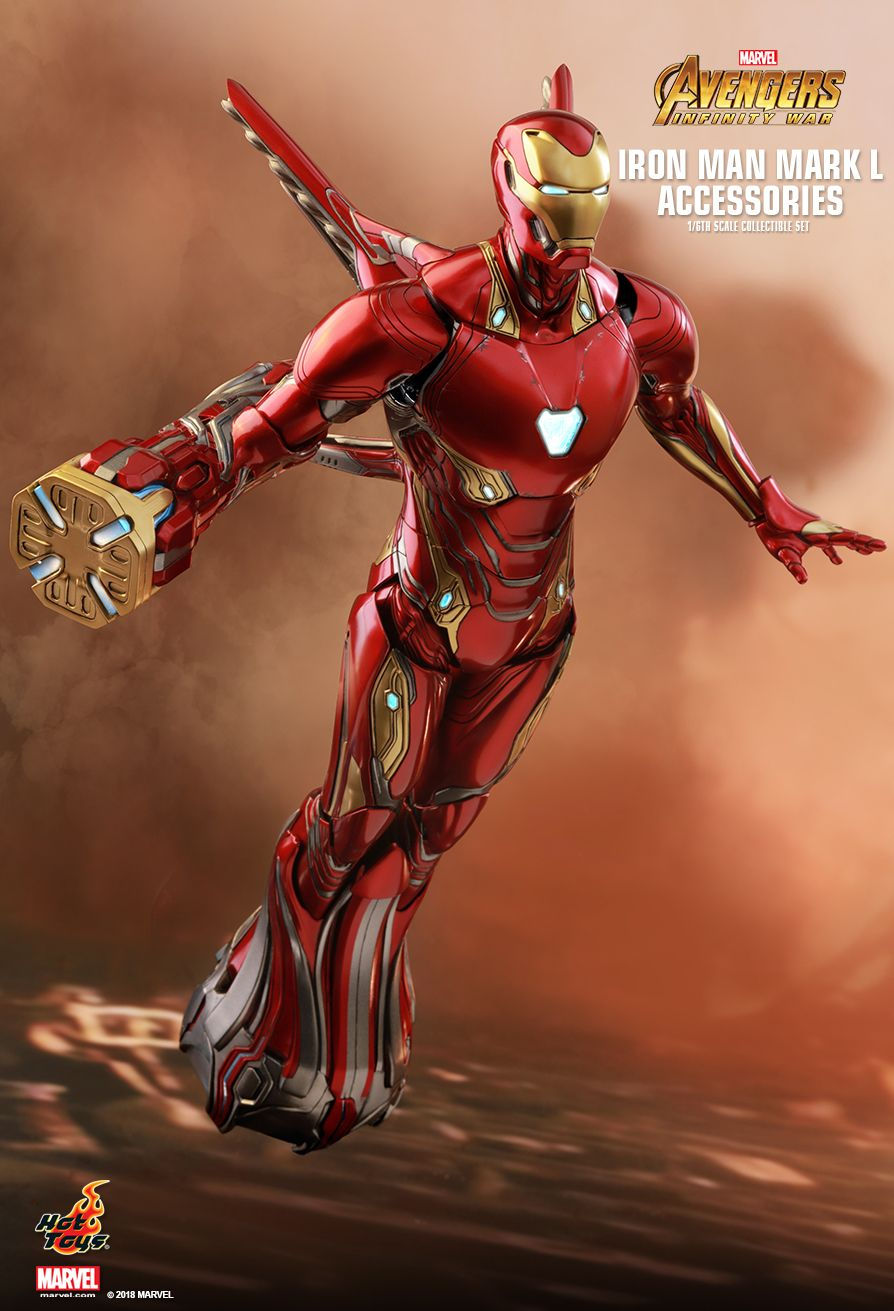 Hot toys iron man hot sale accessories