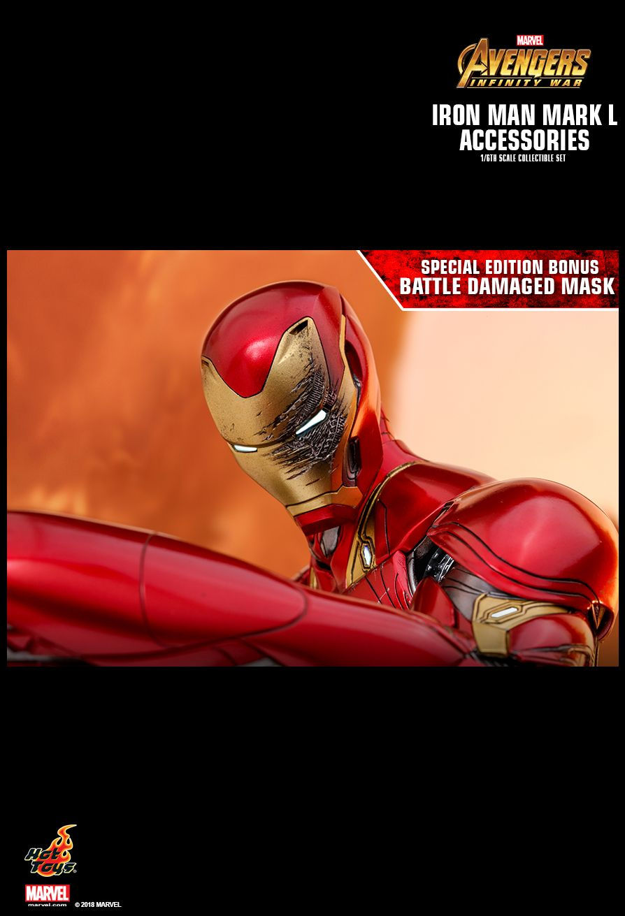 Hot Toys ACS004 - Marvel Comics - Avengers : Infinity War - Iron Man Mark 50 Accessories Set Deluxe Version