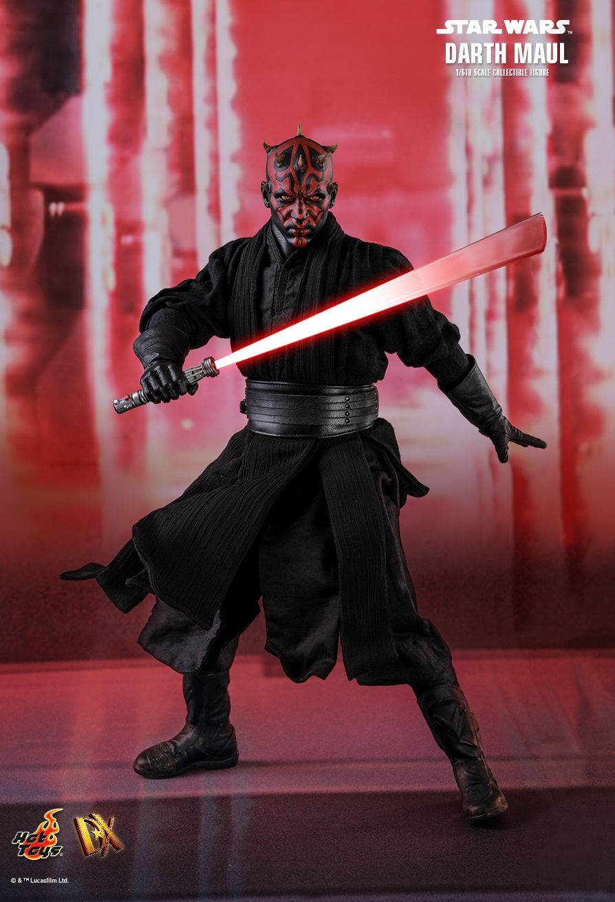 Hot Toys DX16 - Star Wars 1 : The Phantom Menace - Darth Maul Deluxe Version