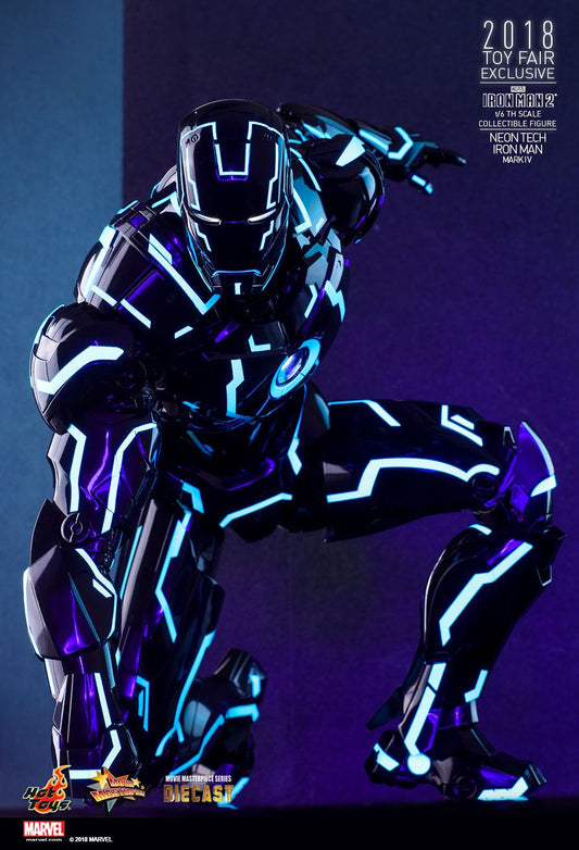 Hot Toys MMS485D24 - Marvel Comics - Iron Man 2 - Neon Tech Iron Man Mark IV