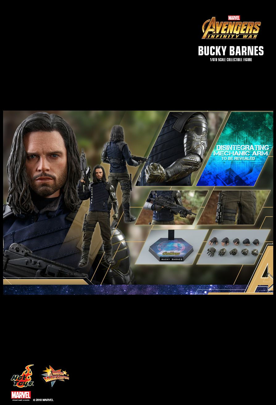 Hot Toys MMS509 - Marvel Comics - Avengers : Infinity War - Bucky Barnes