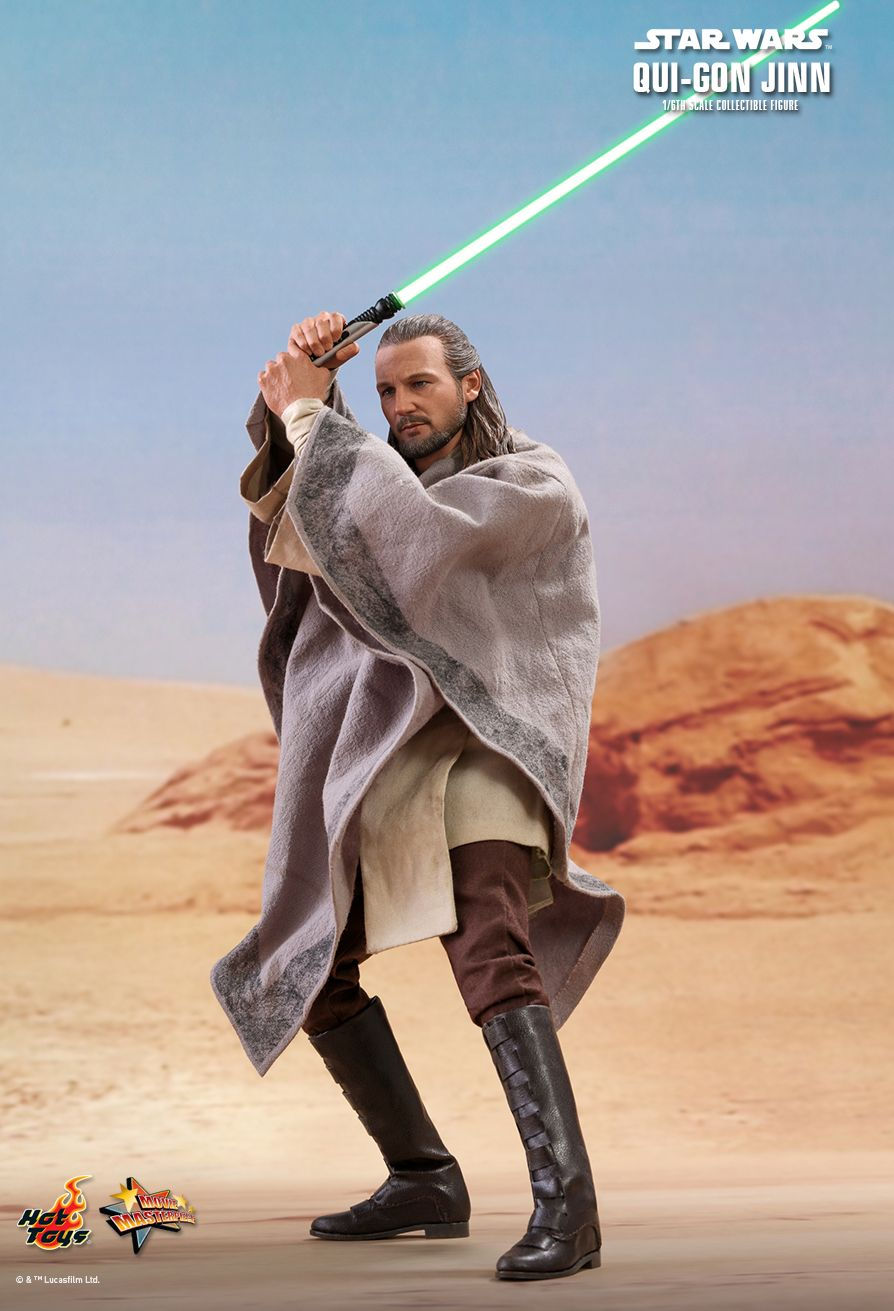 Hot Toys MMS525 - Star Wars 1 : The Phantom Menace - Qui-Gon Jinn