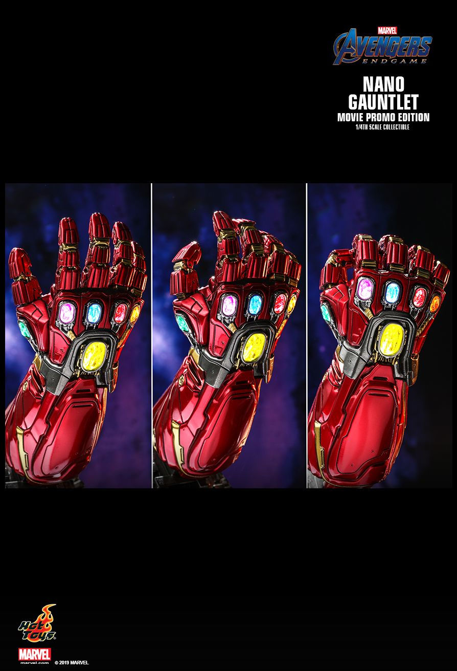 Hot Toys ACS008 - Marvel Comics - Avengers : Endgame - Nano Gauntlet Movie Promo Edition