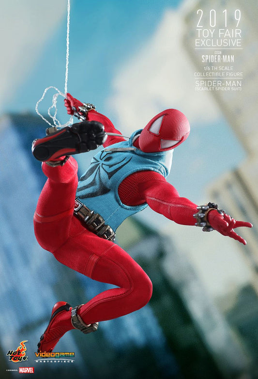 Hot Toys VGM34 - Marvel Comics - Marvel's Spider-Man - Spider-Man Scarlet Suit Version