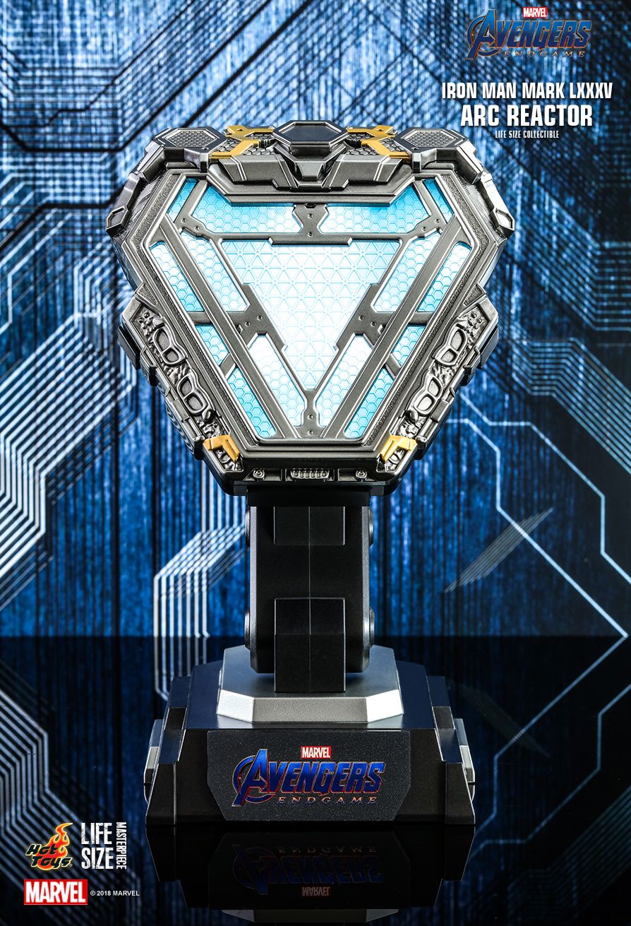 Hot Toys LMS010 -Marvel Comics - Avengers : Endgame - Iron Man Mark LXXXV Arc Reactor