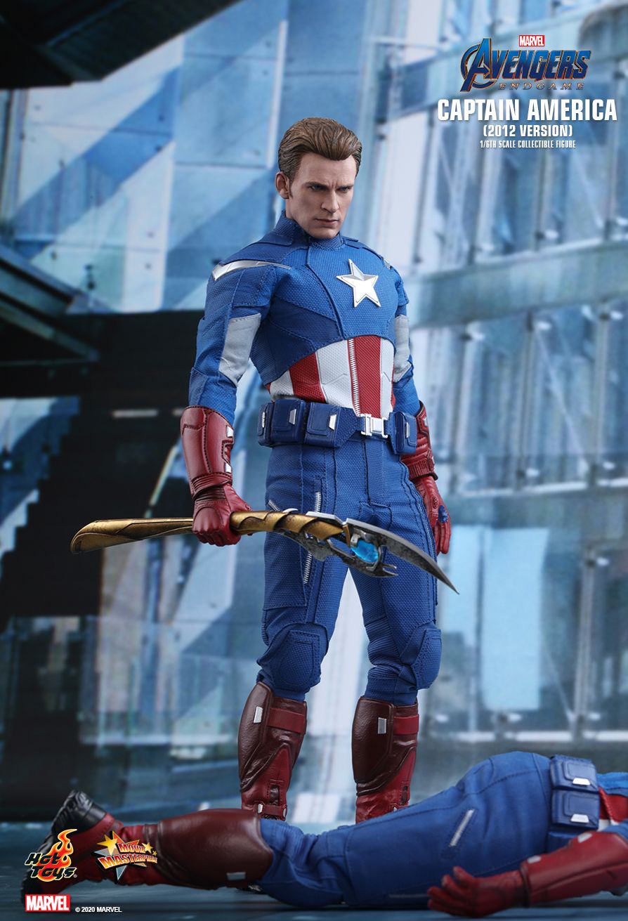 Hot Toys MMS563 - Marvel Comics - Avengers 4 : Endgame - Captain America 2012 Version