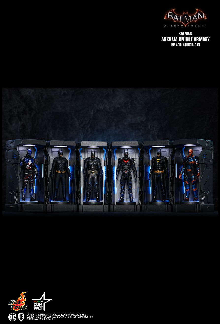 Hot Toys VGMC009 - VGMC015 - Batman : Arkham Knight - Batman Armory