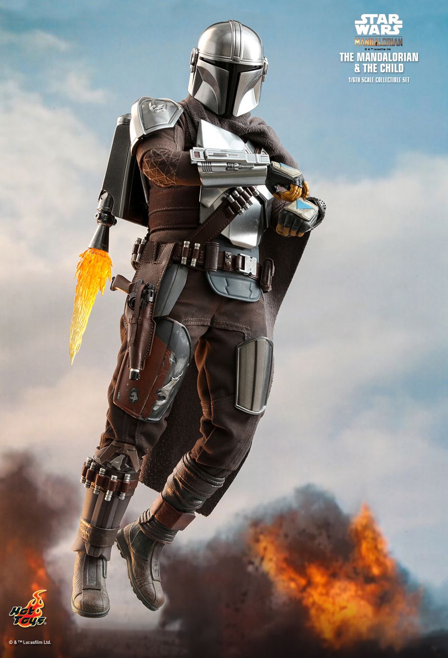 Hot Toys TMS014 - Star Wars - The Mandalorian -The Mandalorian & The Child Standard Version