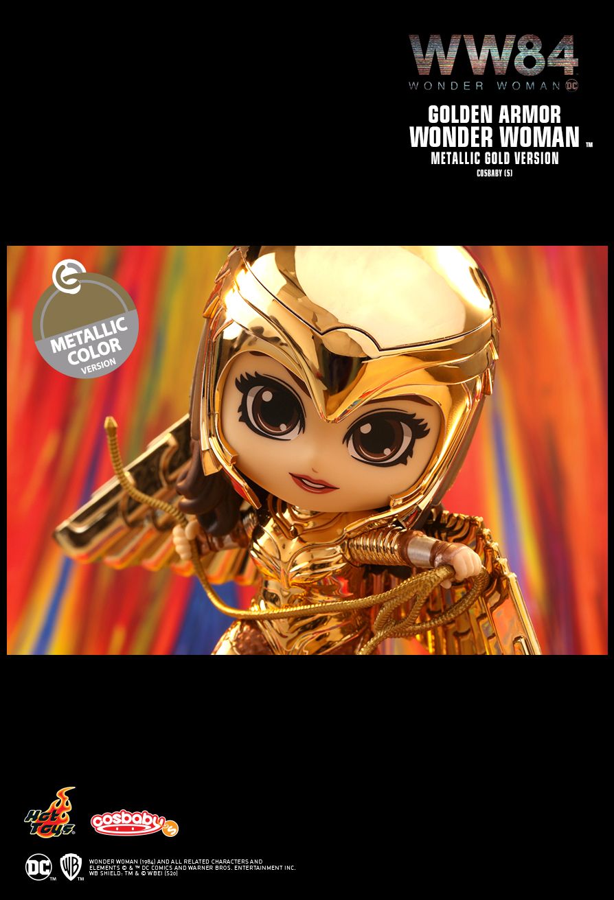 Hot Toys COSB729 - DC Comics - Wonder Woman Golden Armor Metallic Gold Version