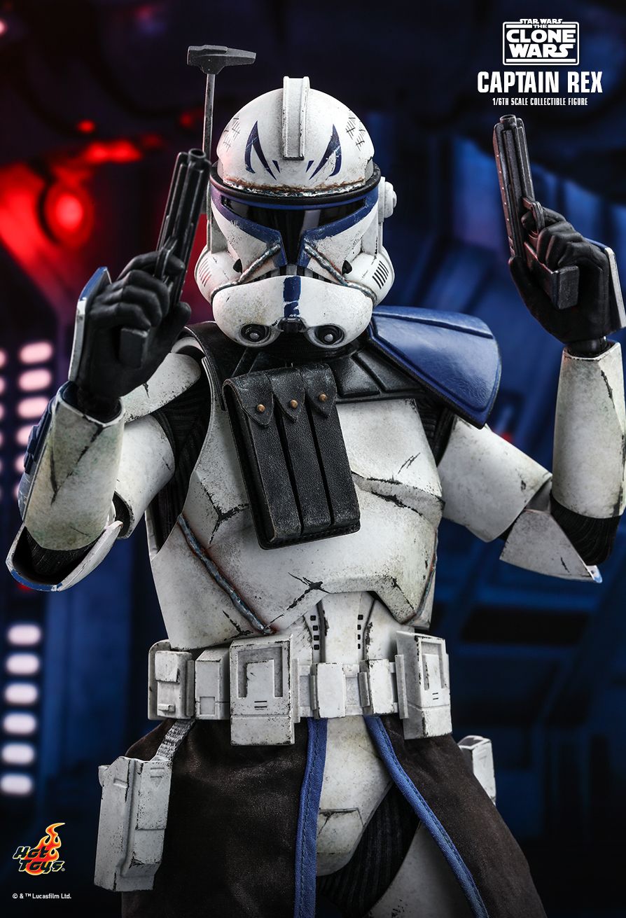 Hot Toys TMS018 - Star Wars : The Clone Wars - Captain Rex