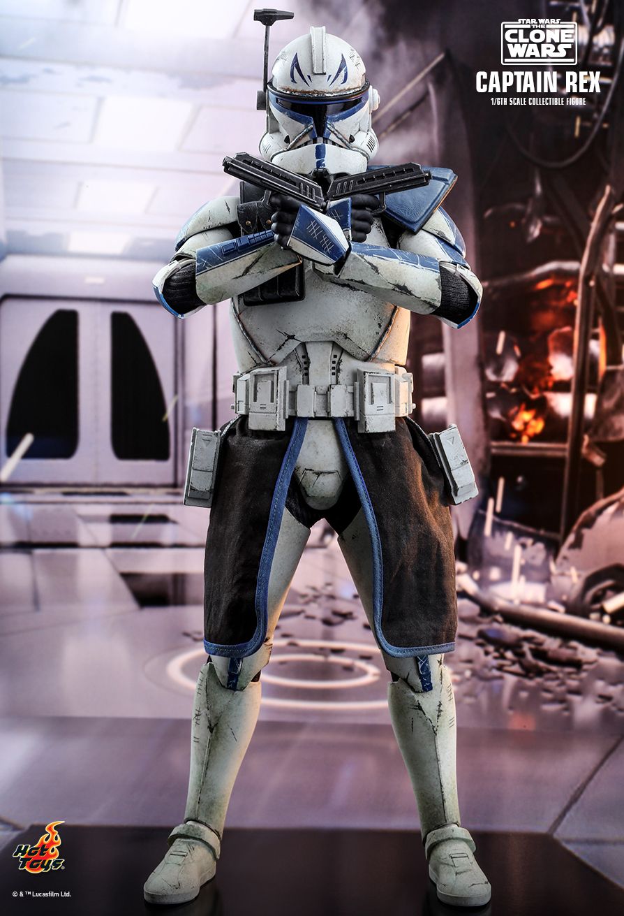 Hot Toys TMS018 - Star Wars : The Clone Wars - Captain Rex