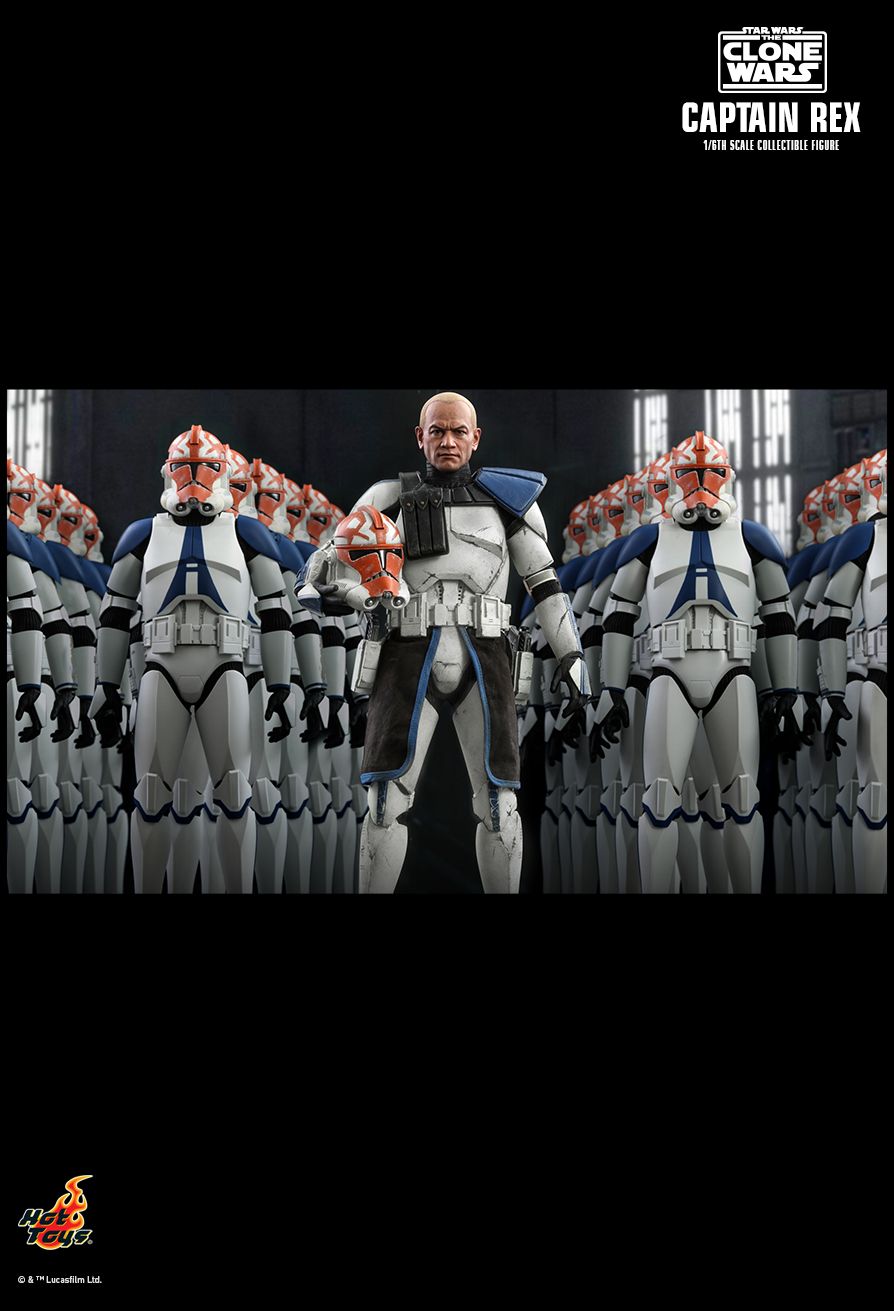 Hot Toys TMS018 - Star Wars : The Clone Wars - Captain Rex