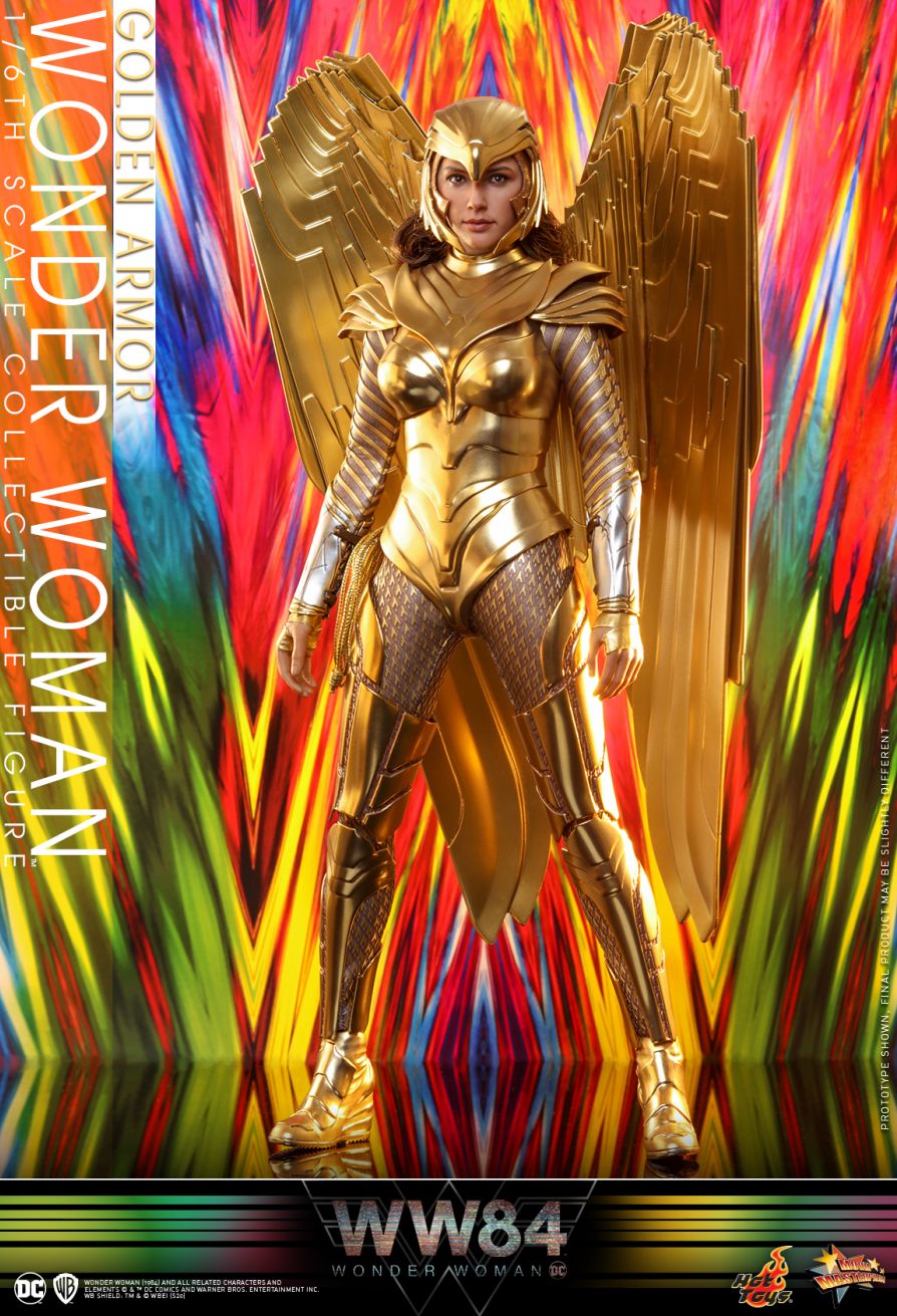 Hot Toys MMS577 - DC Comics - Wonder Woman 1984 - Golden Armor Wonder Woman Standard Version