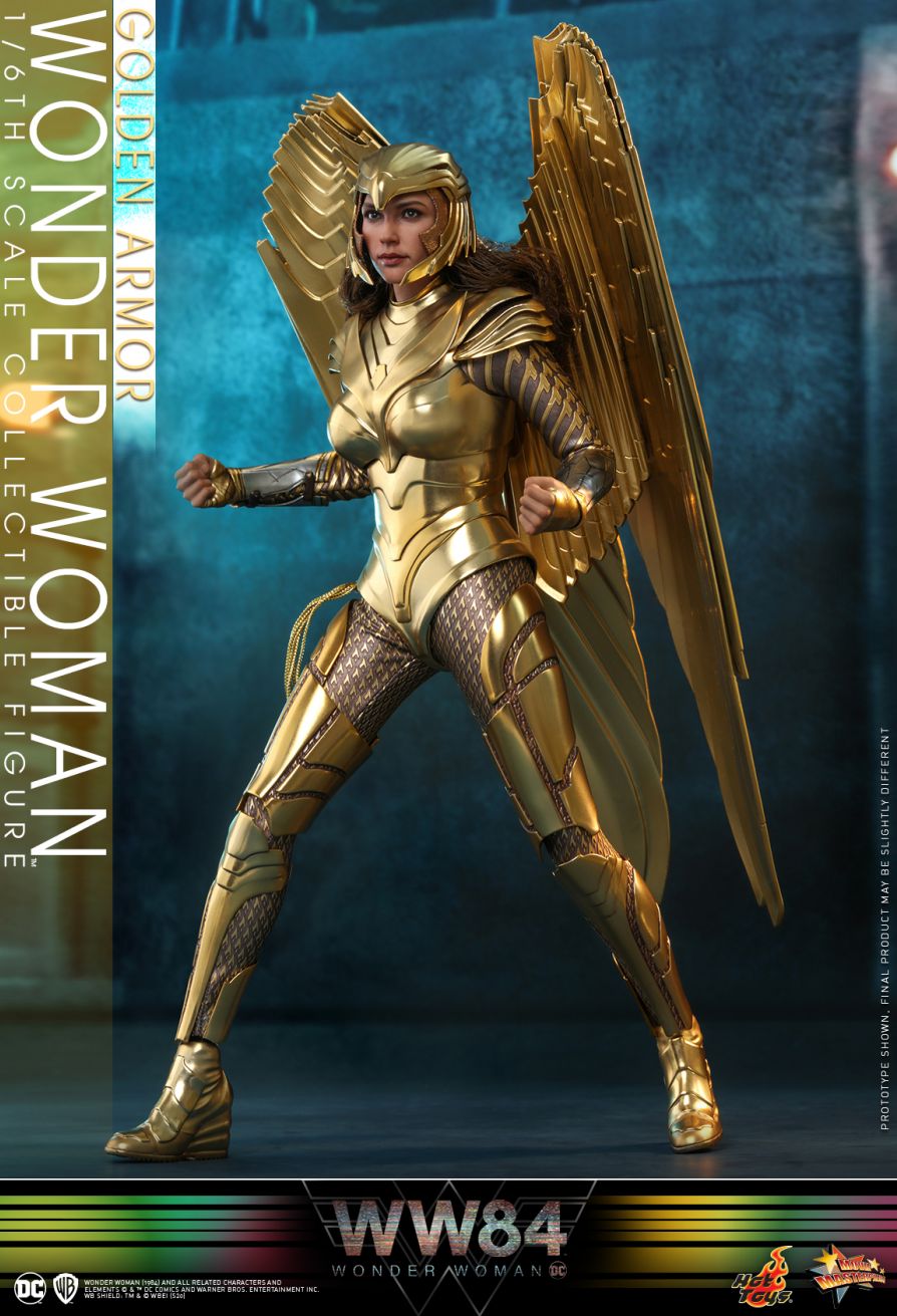 Hot Toys MMS577 - DC Comics - Wonder Woman 1984 - Golden Armor Wonder Woman Standard Version