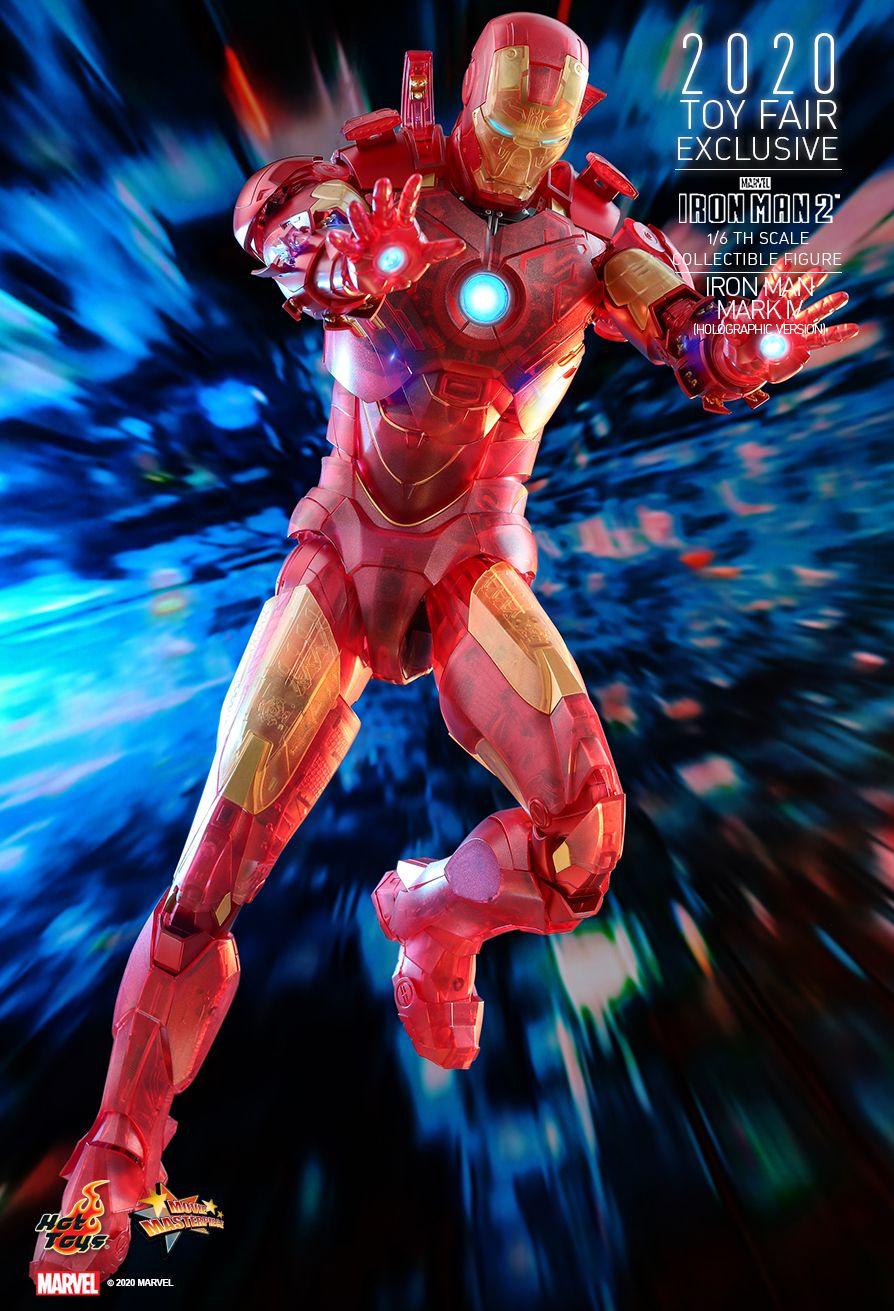 Hot Toys MMS568 - Iron Man 2 - Iron Man Mark IV Holographic Version