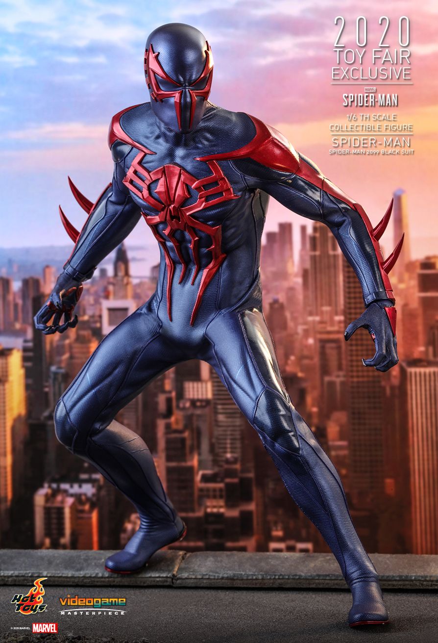 Hot Toys VGM42 - Marvel Comics - Marvel's Spider-Man - Spider-Man 2099 Black Suit