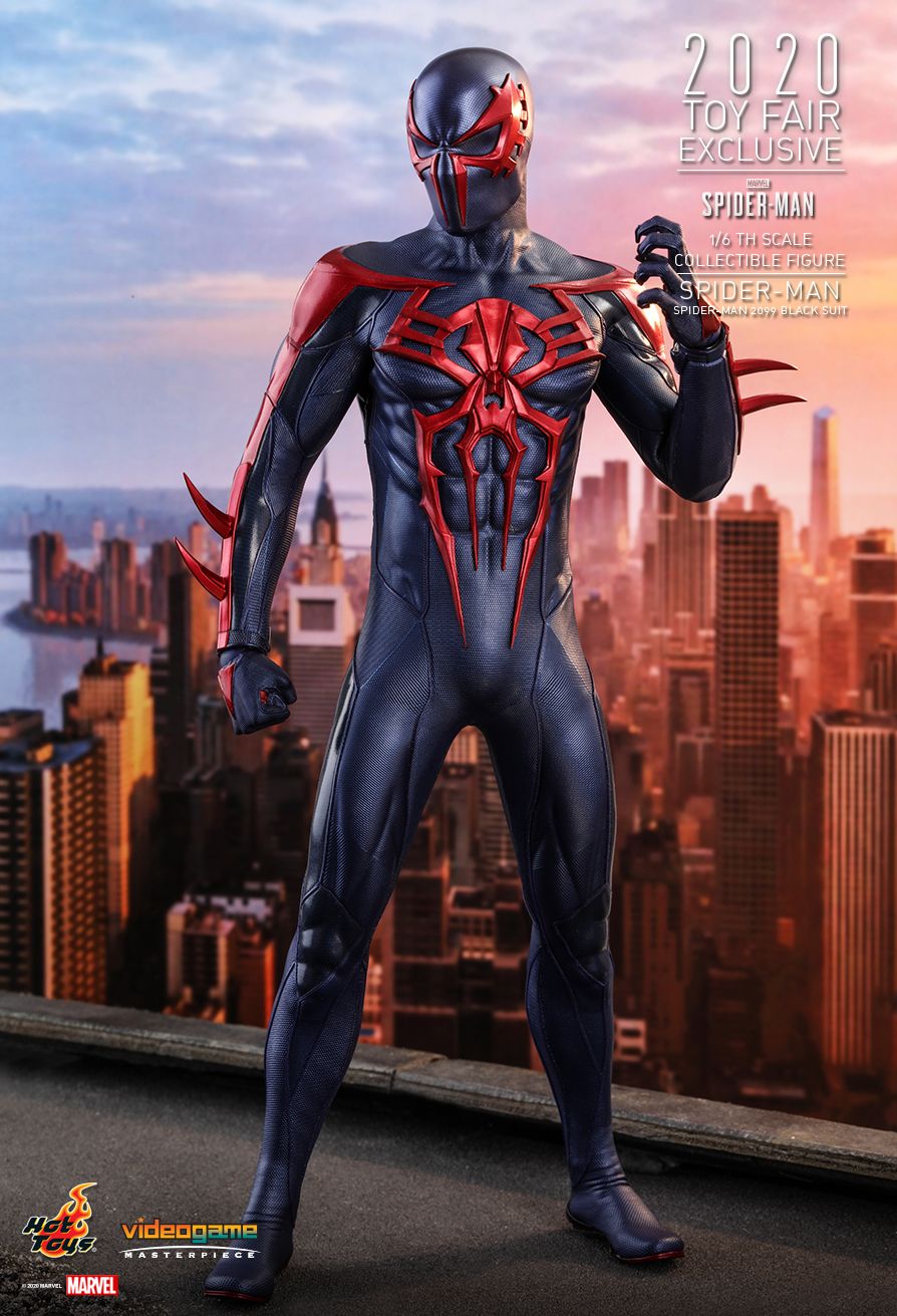 Hot Toys VGM42 - Marvel Comics - Marvel's Spider-Man - Spider-Man 2099 Black Suit