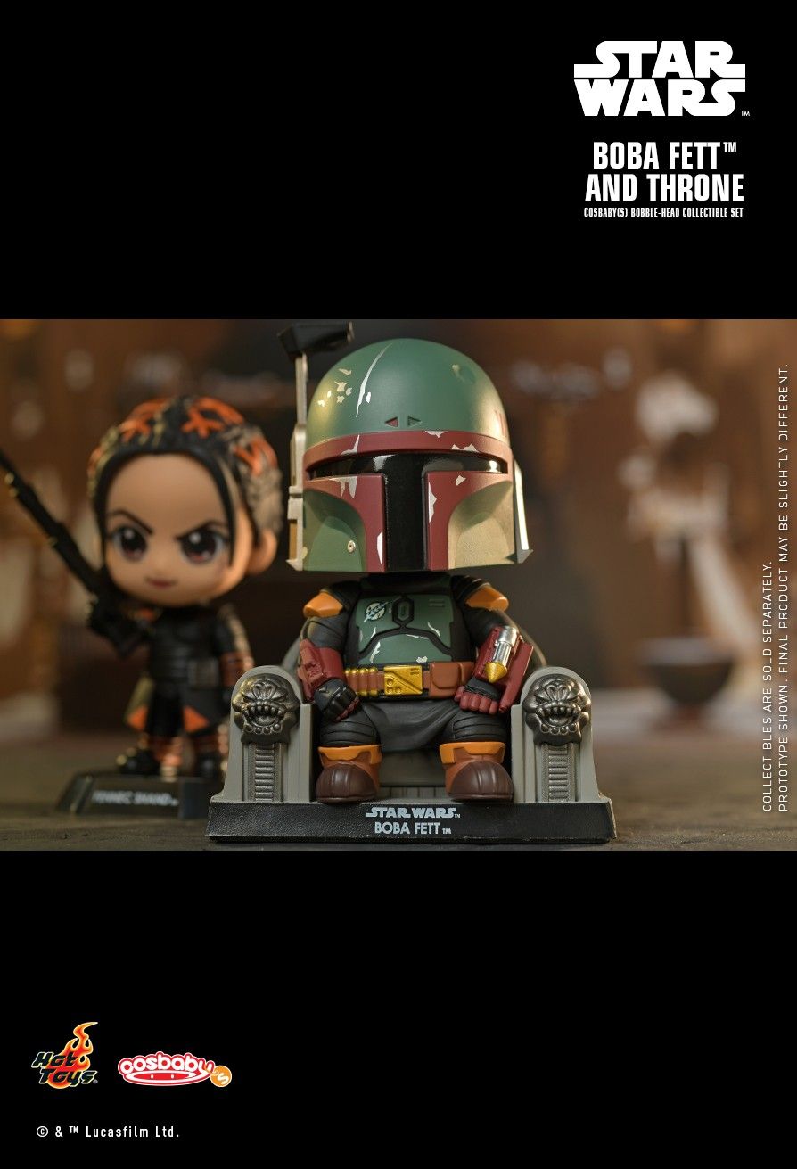 Hot Toys COSB928 - Star Wars : The Book Of Boba Fett - Boba Fett & Throne