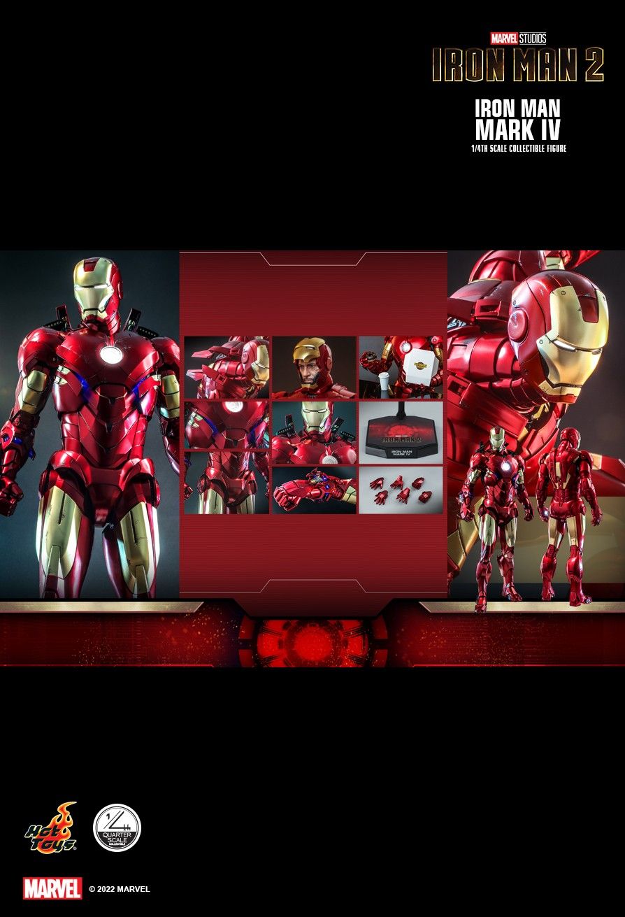 Hot Toys QS020 - Marvel Comics - Iron Man 2 - Iron Man Mark IV