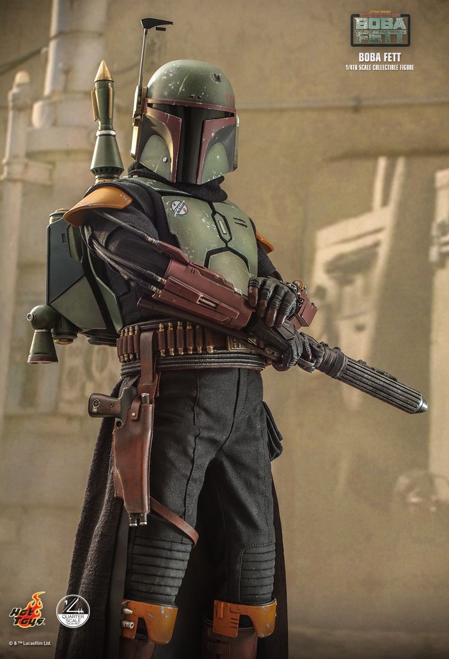 Hot Toys QS022 - Star Wars : The Book Of Boba Fett - Boba Fett Standard Version