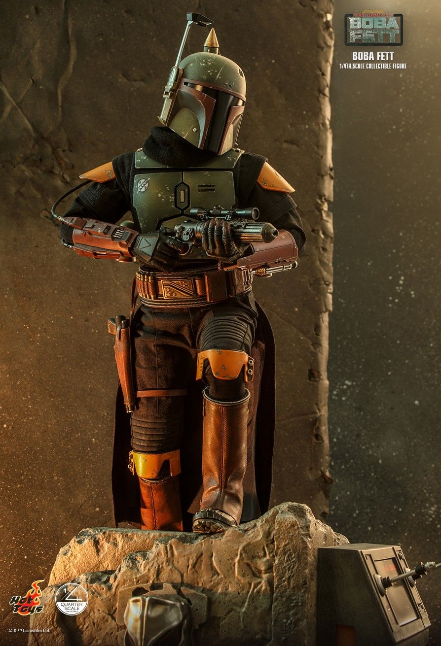 Hot Toys QS023 - Star Wars : The Book Of Boba Fett - Boba Fett Deluxe Version