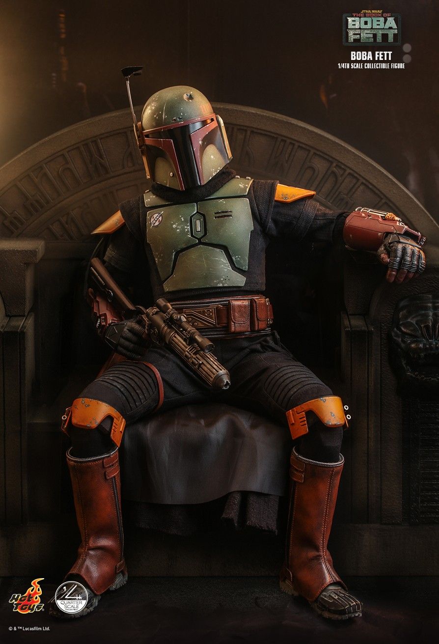 Hot Toys QS023 - Star Wars : The Book Of Boba Fett - Boba Fett Deluxe Version