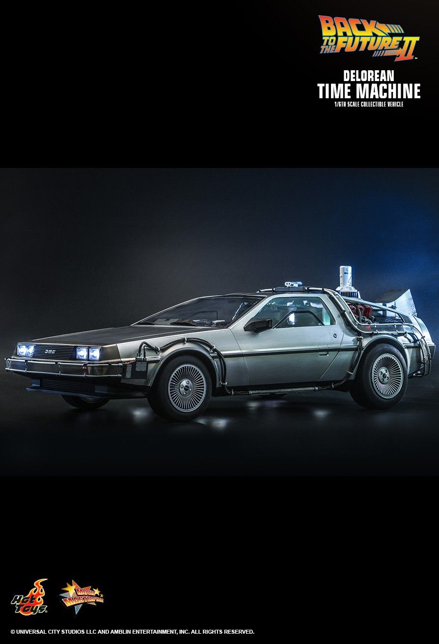 Hot Toys MMS636 - Back To Future II - Delorean Time Machine