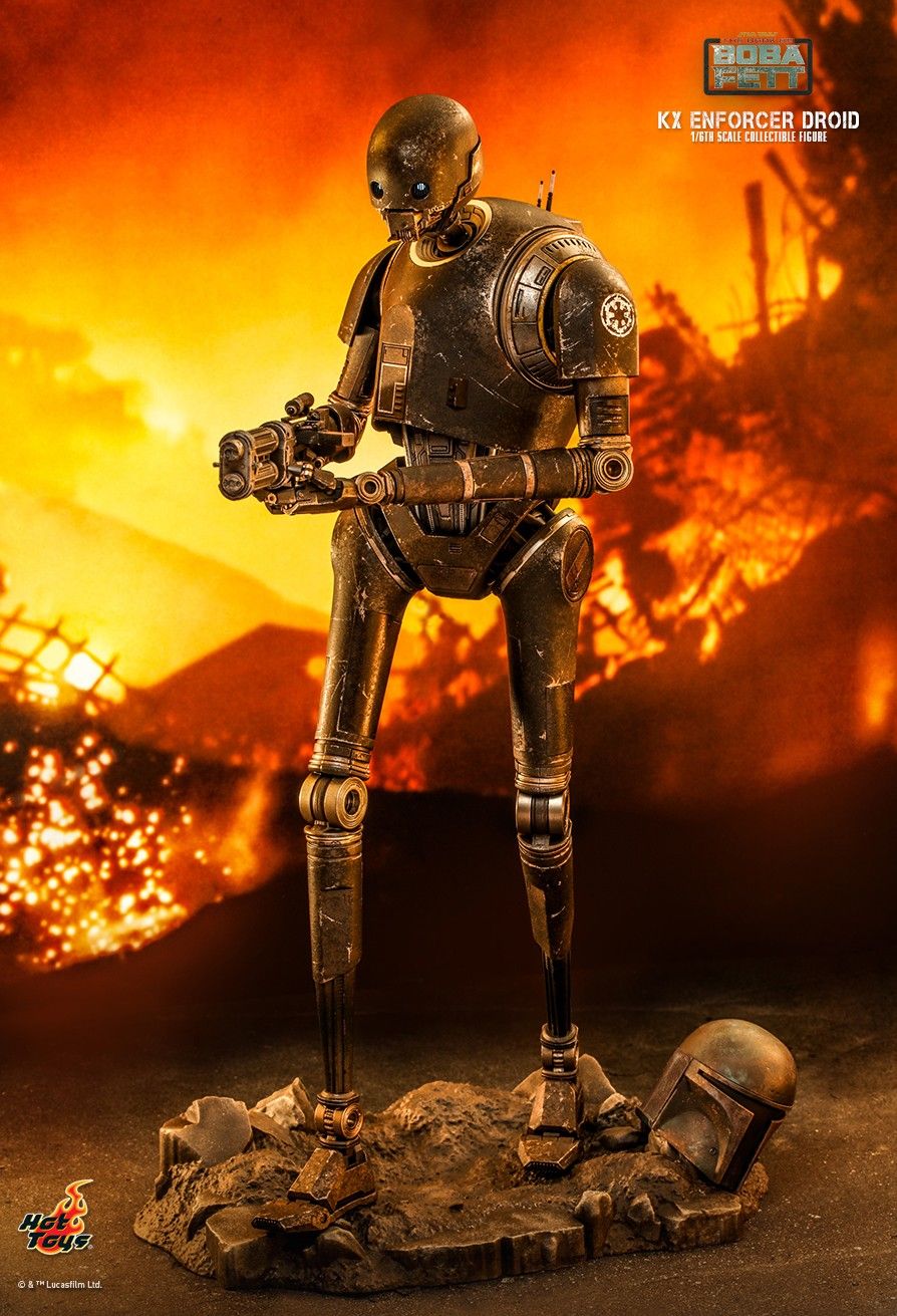 Hot Toys TMS072 - Star Wars : The Book Of Boba Fett - KX Enforcer Droid