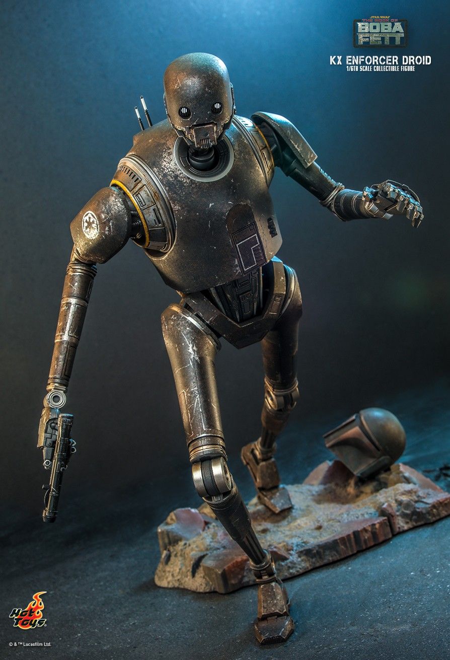 Hot Toys TMS072 - Star Wars : The Book Of Boba Fett - KX Enforcer Droid