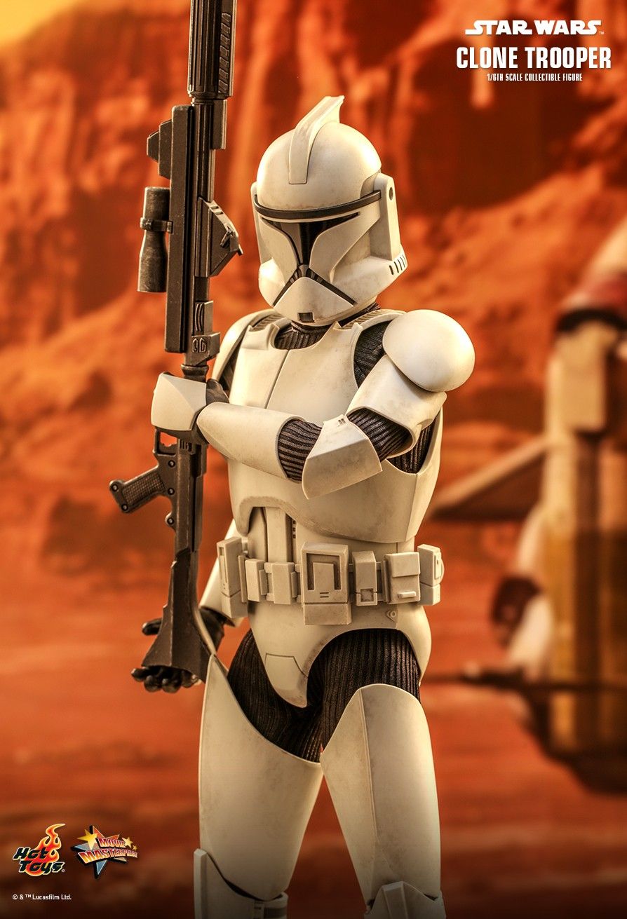 Hot Toys MMS647 - Star Wars Episode II : Attack Of The Clones - Clone Trooper