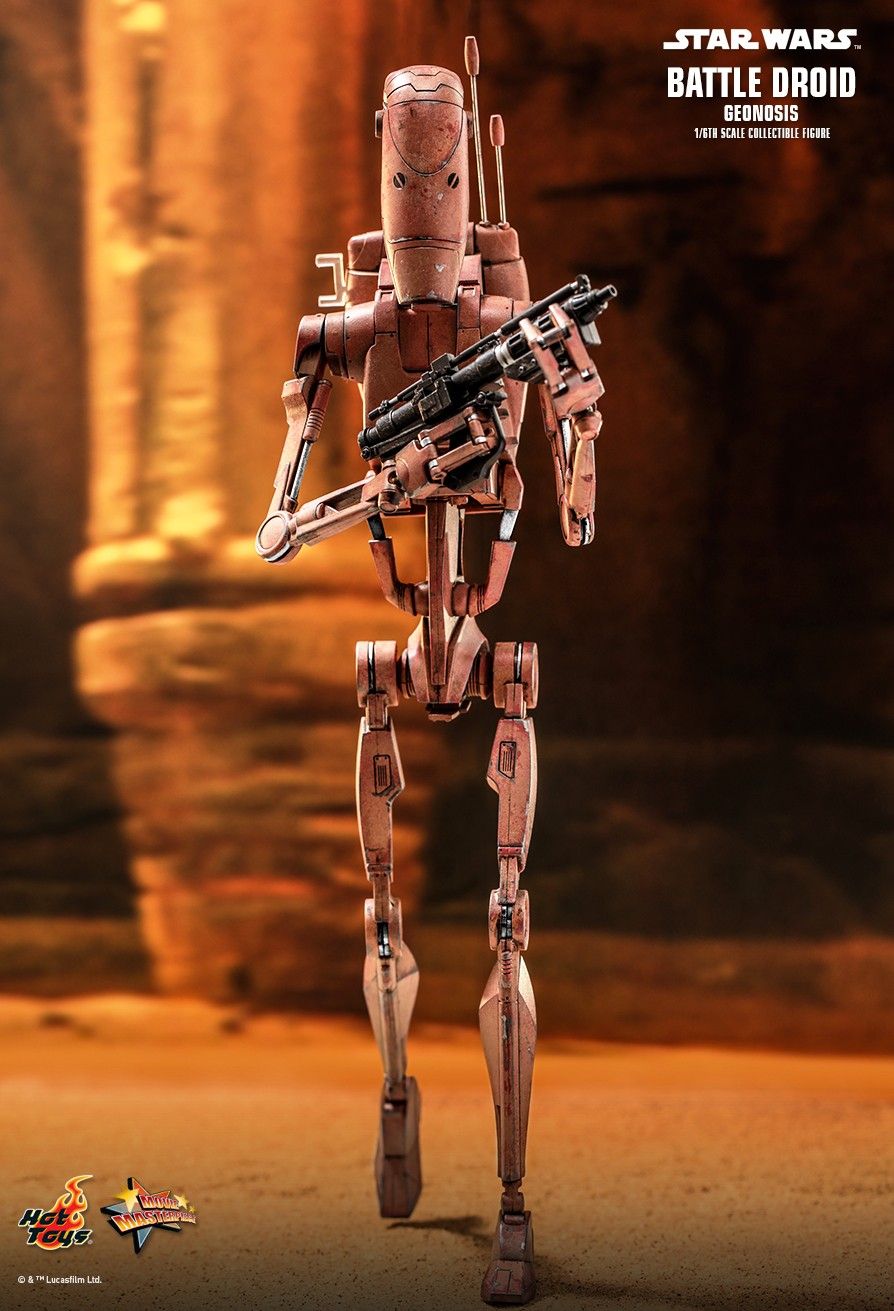 Hot Toys MMS649 - Star Wars Episode II : Attack Of The Clones - Battle Droid Geonosis Version