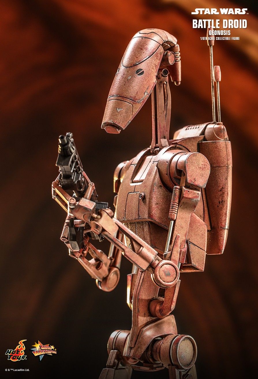 Hot Toys MMS649 - Star Wars Episode II : Attack Of The Clones - Battle Droid Geonosis Version