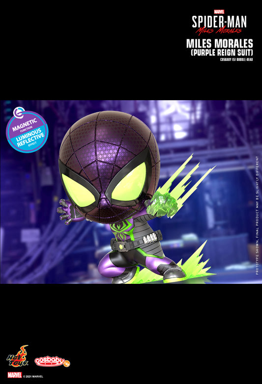 Hot Toys COSB861 - Marvel Comics - Spider Man Miles Morales - Miles Morales Purple Reign Suit Version