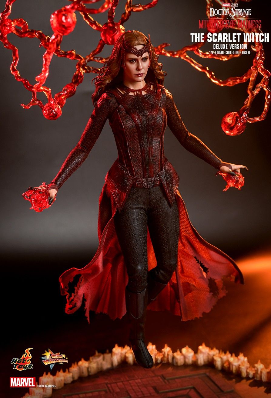 Hot Toys MMS653 - Marvel Comics - Doctor Strange In The Multiverser Of Madness - The Scarlet Witch Deluxe Version