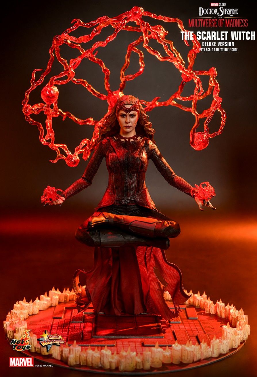 Hot Toys MMS653 - Marvel Comics - Doctor Strange In The Multiverser Of Madness - The Scarlet Witch Deluxe Version