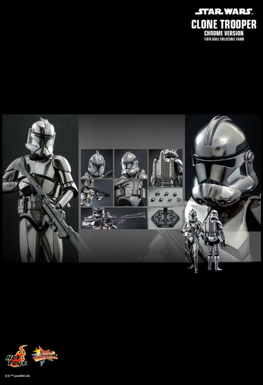 Hot Toys MMS643 - Star Wars - Clone Trooper Chrome Version