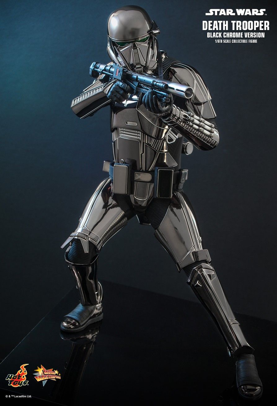 Hot Toys MMS621 - Star Wars - Death Trooper Black Chrome Version