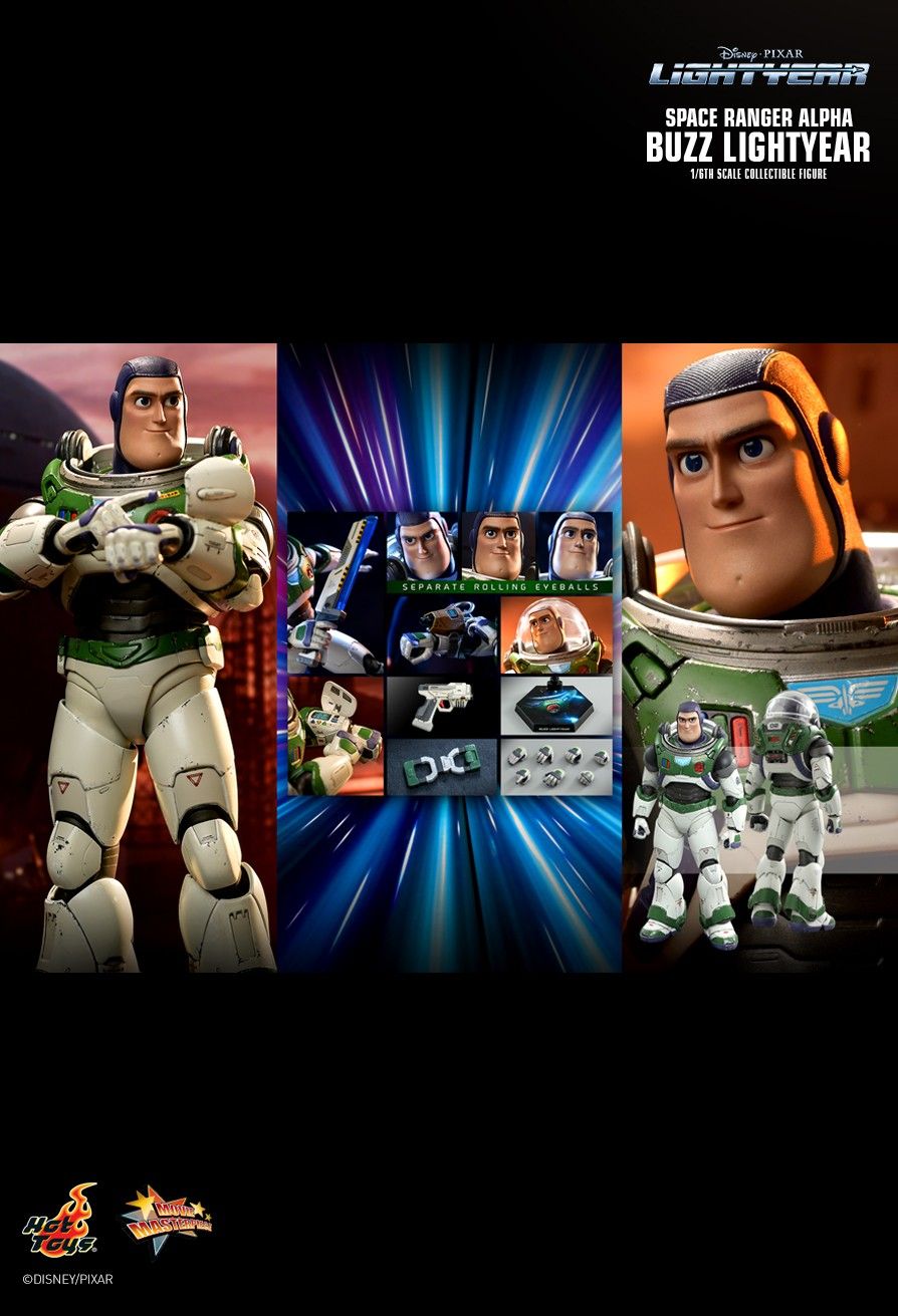 Hot Toys MMS634 - Disney Pixar - Lightyear - Space Ranger Alpha Buzz Lightyear Standard Version