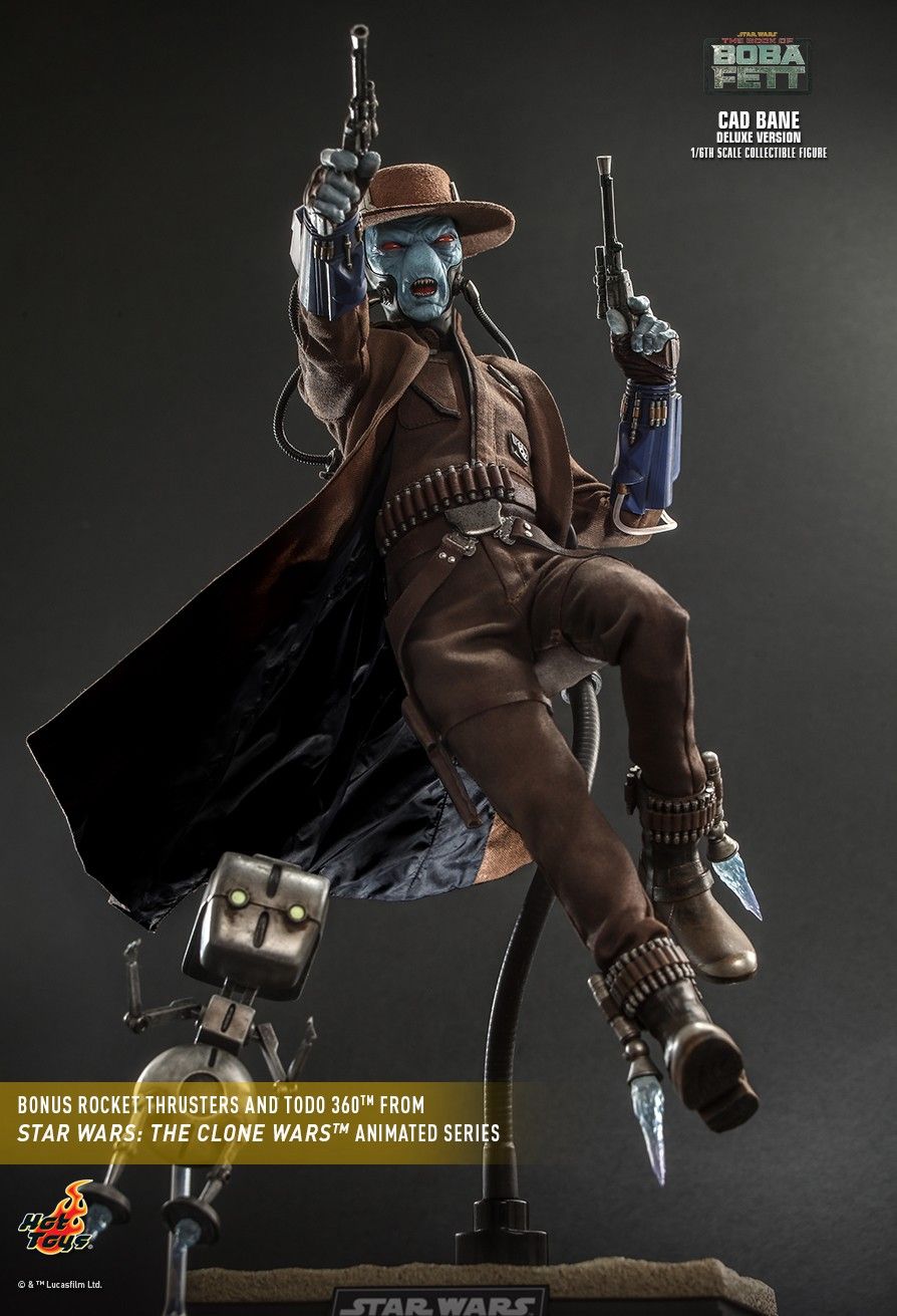 Hot Toys TMS080 - Star Wars : The Book Of Boba Fett - Cad Bane Deluxe Version