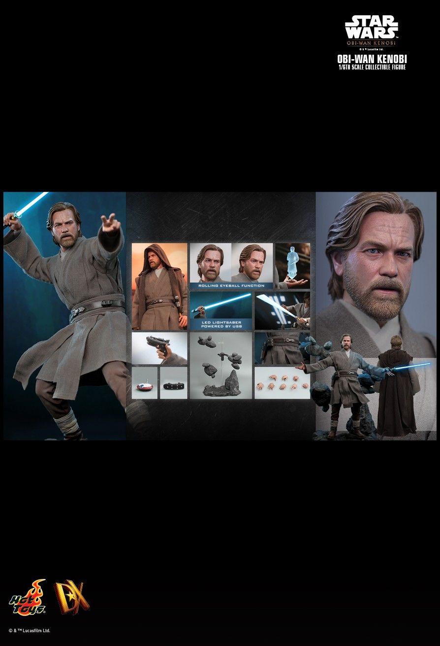 Hot Toys DX26 - Star Wars : Obi Wan Kenobi - Obi Wan Kenobi Standard Version【Pre-Order】