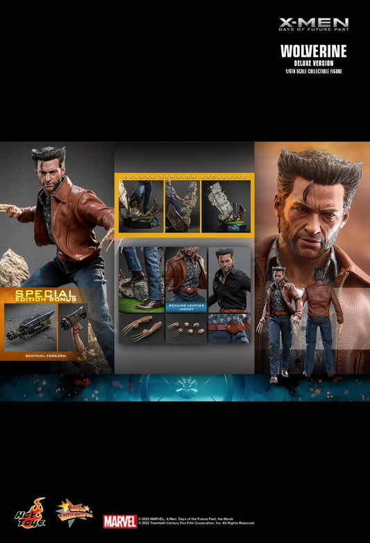 Hot Toys MMS660B - Marvel Comics -X-Men : Days Of The Future Past - Wolverine 1973 Suit Deluxe Version